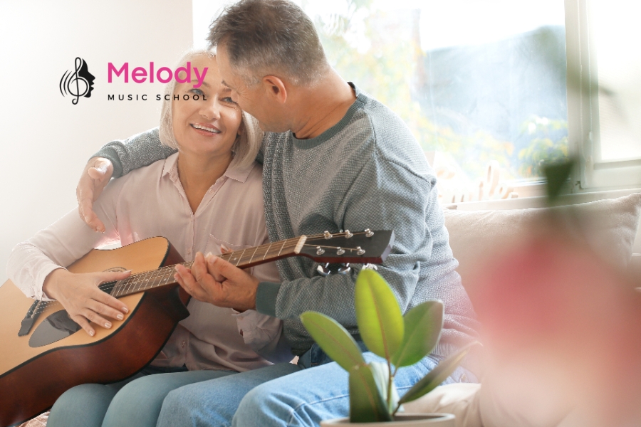Địa Điểm Học Đàn Guitar Đống Đa Uy Tín Chất Lượng 7 Lớp guitar tại Melody Đống Đa phù hợp cho mọi lứa tuổi và mục tiêu học tập