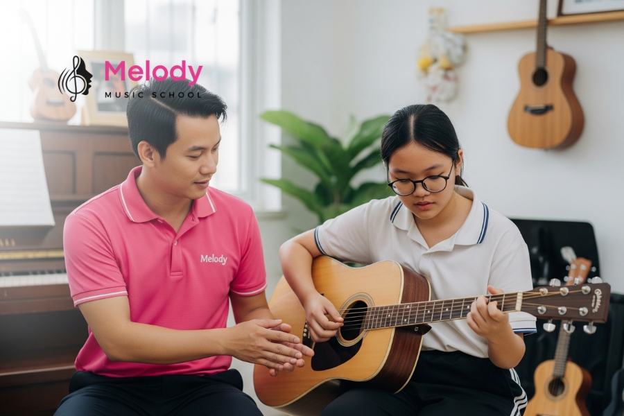 Địa Điểm Học Đàn Guitar Quận Bắc Từ Liêm Uy Tín Chất Lượng 8 Melody Bắc Từ Liêm có học phí guitar linh hoạt từ 3 đến 8 triệu đồng mỗi tháng