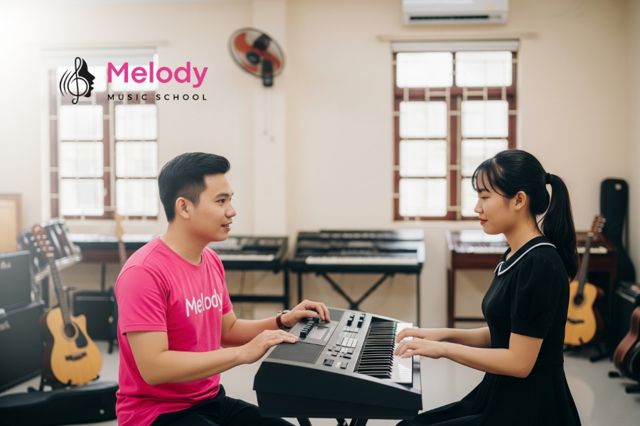 Địa Điểm Học Đàn Organ Quận 5-6-7-8 Uy Tín Chất Lượng 13 Chương trình organ Melody quận 5-6-7-8 phù hợp mọi trình độ và cá nhân hóa theo học viên