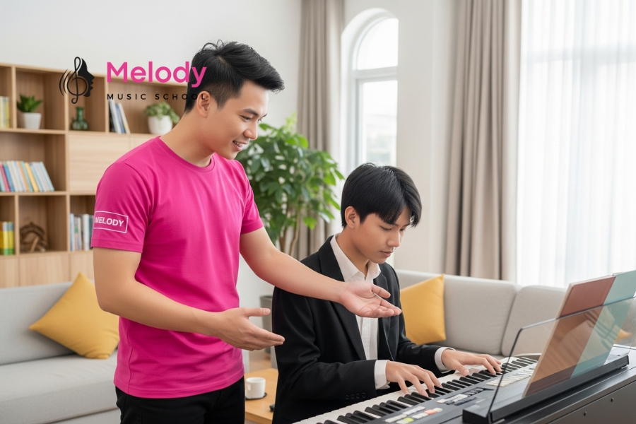 Địa Điểm Học Đàn Organ Quận 9-10-11-12 Uy Tín Chất Lượng 11 Melody là trung tâm đào tạo âm nhạc uy tín tại quận 9-10-11-12 với hơn 10 năm kinh nghiệm