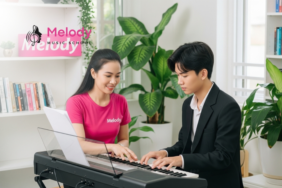 Học Đàn Organ Quận Ba Đình, Hoàn Kiếm, Hai Bà Trưng 13 Melody Ba Đình, Hoàn Kiếm, Hai Bà Trưng thiết kế chương trình học organ từ cơ bản đến nâng cao