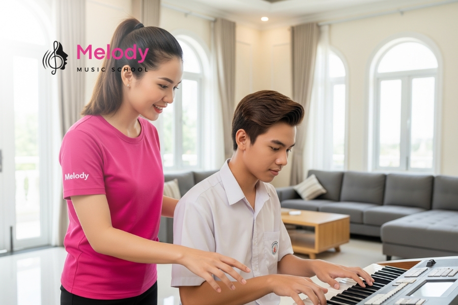 Địa Điểm Học Đàn Organ Tân Phú-Bình Thạnh-Gò Vấp 15 c phí organ tại Melody Tân Phú, Bình Thạnh, Gò Vấp từ 3–8 triệu/tháng, nhiều ưu đãi