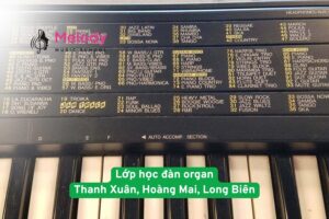 Lớp học đàn organ Thanh Xuân, Hoàng Mai, Long Biên