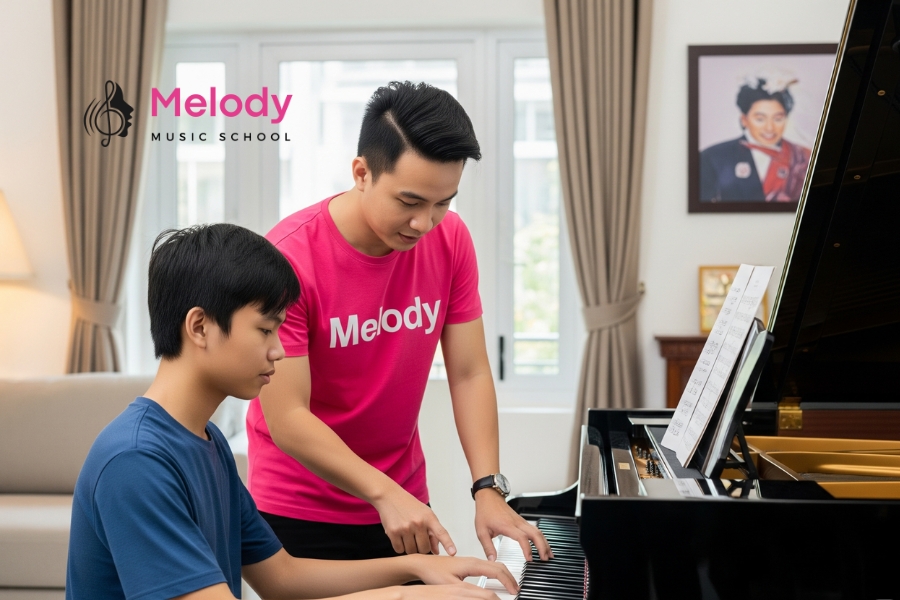 Địa Điểm Học Đàn Piano Tại Hai Bà Trưng Uy Tín Chất Lượng 11 Melody Hai Bà Trưng là trung tâm dạy nhạc uy tín với giáo viên giỏi và cơ sở hiện đại