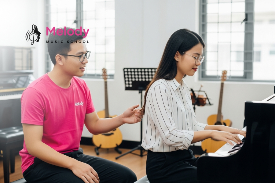 Địa Điểm Học Đàn Piano Tại Quận 7 Uy Tín Chất Lượng 13 Chương trình piano tại Melody quận 7 gồm lộ trình cơ bản đến nâng cao
