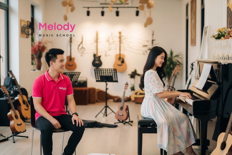 Địa Điểm Học Đàn Piano Tại Quận 8 Uy Tín Chất Lượng 16 Học piano tại Melody quận 8 mang lại đào tạo cá nhân hóa và môi trường truyền cảm hứng