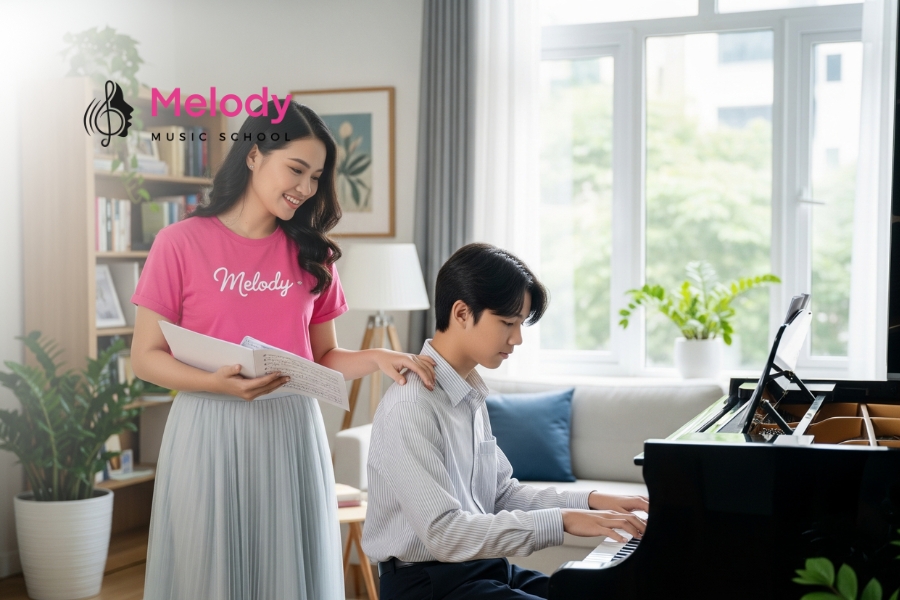 Địa Điểm Học Đàn Piano Tại Quận 9 Uy Tín Chất Lượng 13 Chương trình piano tại Melody quận 9 được chia thành cơ bản và nâng cao, phù hợp mọi trình độ học viên