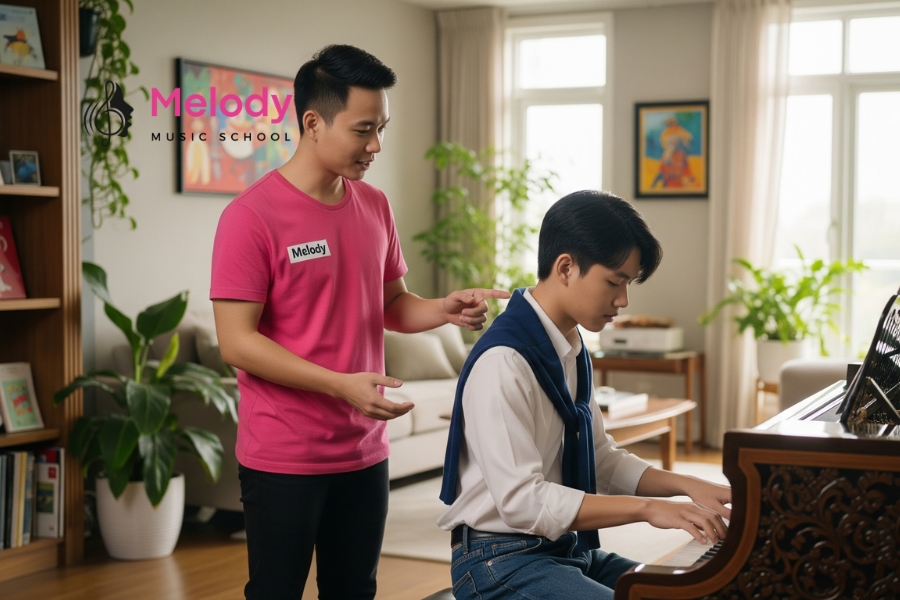 Địa Điểm Học Đàn Piano Quận Ba Đình Uy Tín Chất Lượng 13 Chương trình piano tại Melody Ba Đình gồm các cấp độ từ cơ bản đến nâng cao