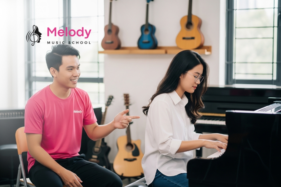Địa Điểm Học Đàn Piano Quận Bắc Từ Liêm-Nam Từ Liêm 15 Học phí piano tại Melody Bắc–Nam Từ Liêm từ 3–8 triệu đồng/tháng, có ưu đãi hấp dẫn