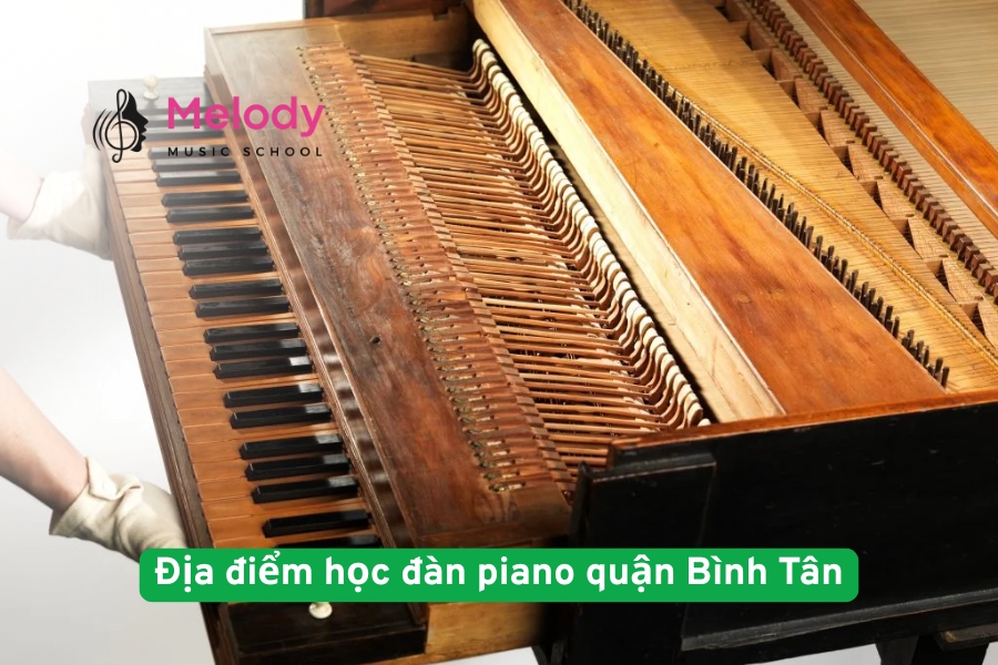 Địa điểm học đàn piano quận Bình Tân uy tín chất lượng
