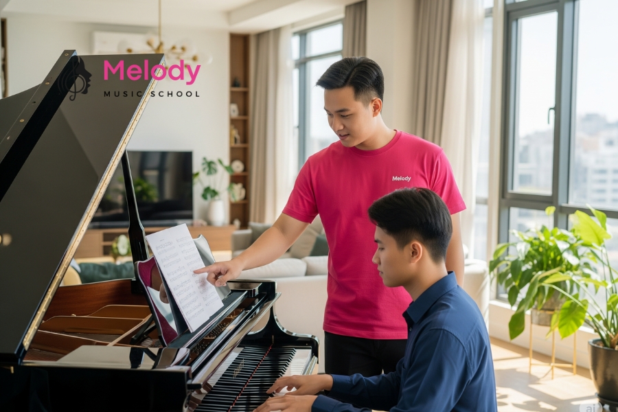 Địa Điểm Học Đàn Piano Quận Hoàn Kiếm Uy Tín Chất Lượng 12 Melody là trung tâm đào tạo âm nhạc uy tín tại quận Hoàn Kiếm, Hà Nội