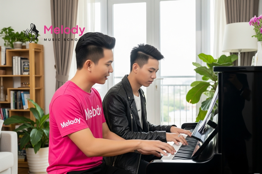 Địa Điểm Học Đàn Piano Quận Hoàn Kiếm Uy Tín Chất Lượng 13 Melody có đội ngũ giảng viên giỏi chuyên môn và giàu kinh nghiệm giảng dạy piano