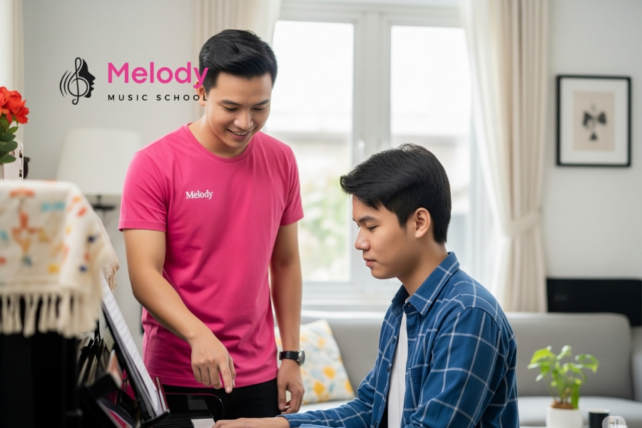 Địa Điểm Học Đàn Piano Quận Hoàn Kiếm Uy Tín Chất Lượng 17 Học phí piano tại Melody Hoàn Kiếm từ 3 đến 8 triệu đồng/tháng, linh hoạt theo nhu cầu