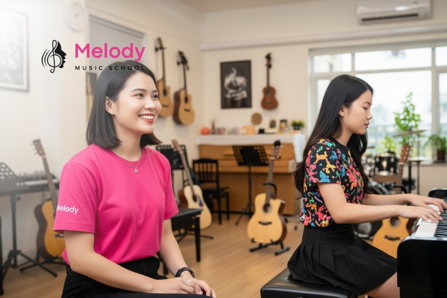 Địa Điểm Học Đàn Piano Quận Tây Hồ Uy Tín Chất Lượng 12 Học piano tại Melody Tây Hồ mang lại đào tạo cá nhân hóa và môi trường chuyên nghiệp