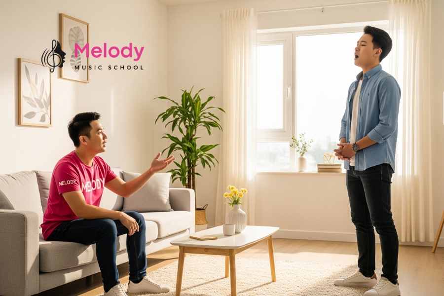 Địa Điểm Học Thanh Nhạc Quận 9-10-11-12 Uy Tín Chất Lượng 8 Melody quận 9-10-11-12 có học phí thanh nhạc linh hoạt từ 3 đến 8 triệu mỗi tháng