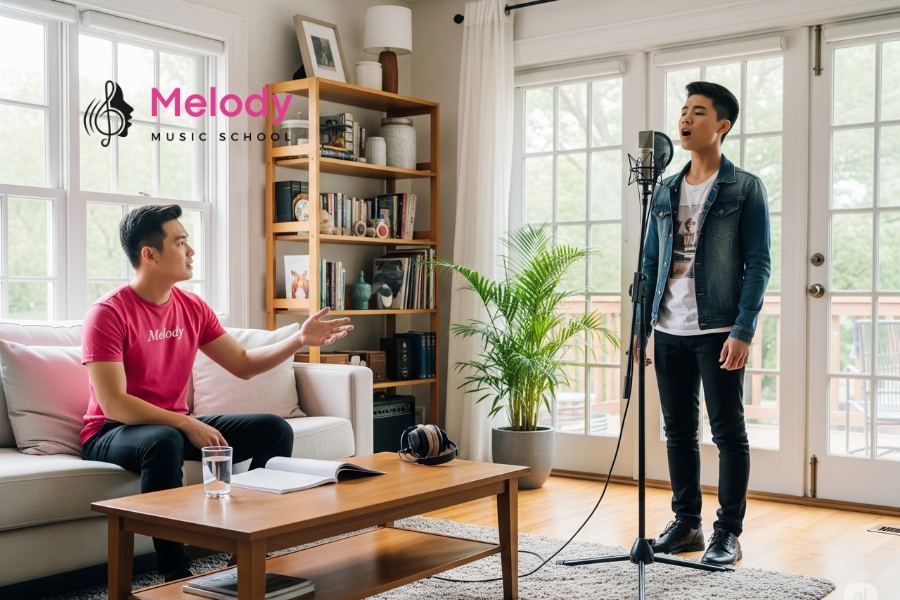 Khóa Học Thanh Nhạc Quận Đống Đa, Tây Hồ, Cầu Giấy 5 Melody đào tạo thanh nhạc bài bản với lộ trình từ cơ bản đến nâng cao