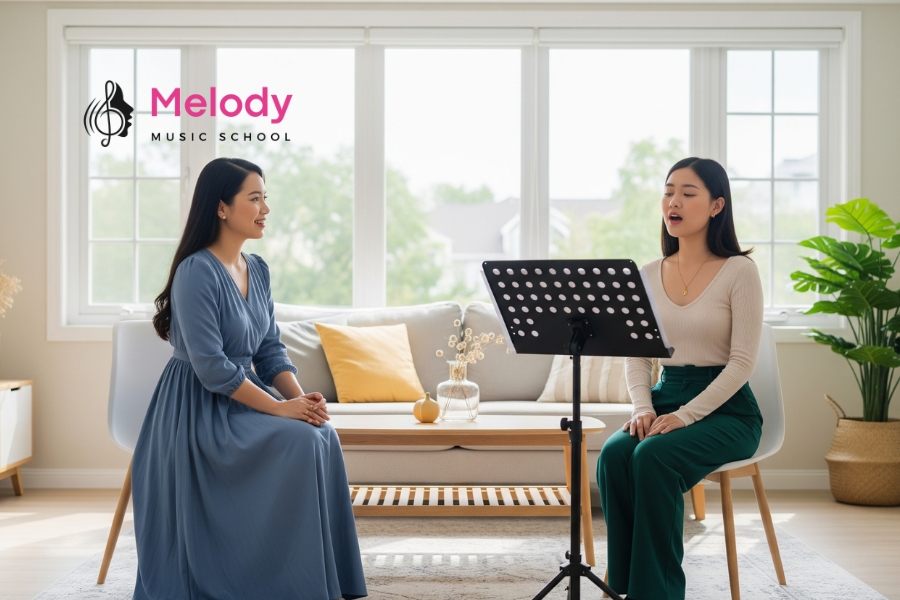 Địa Điểm Học Thanh Nhạc Thủ Đức, Nhà Bè, Bình Chánh 8 Melody áp dụng học phí hợp lý từ 3–5 triệu/3 tháng, kèm ưu đãi và trả góp linh hoạt