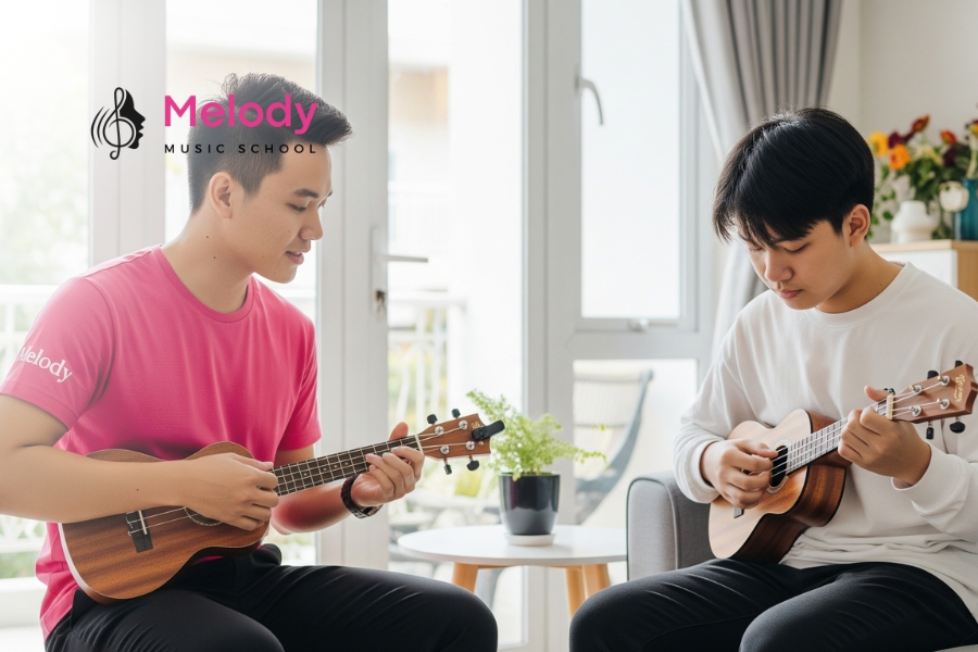 Lớp Học Đàn Ukulele Ba Đình, Hoàn Kiếm, Hai Bà Trưng 11 Melody là trung tâm âm nhạc uy tín tại Ba Đình, Hoàn Kiếm, Hai Bà Trưng