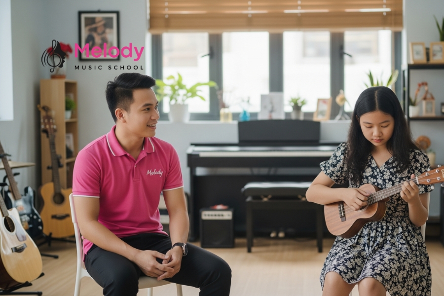 Lớp Học Đàn Ukulele Bắc Từ Liêm, Nam Từ Liêm, Hà Đông 15 Học phí ukulele tại Melody Từ Liêm và Hà Đông từ 3–8 triệu/tháng, có ưu đãi và học thử miễn phí