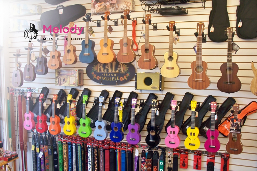 Địa Điểm Học Đàn Ukulele Đống Đa, Tây Hồ, Cầu Giấy 9 Ukulele là nhạc cụ Hawaii phổ biến nhờ âm thanh trong trẻo và dễ chơi