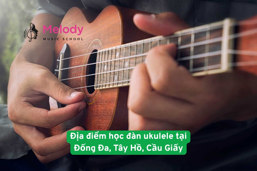 Địa điểm học đàn ukulele Đống Đa, Tây Hồ, Cầu Giấy