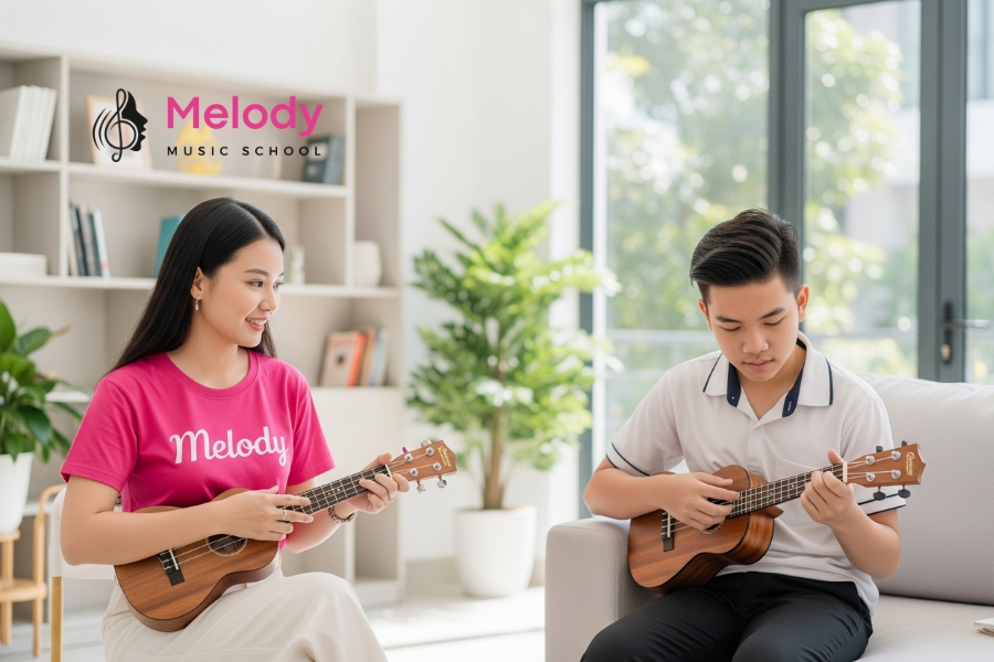 Địa Điểm Học Đàn Ukulele Quận 1-2-3-4 Uy Tín Chất Lượng 15 Học phí ukulele tại Melody quận 1–4 từ 3–5 triệu/khóa 3 tháng, có nhiều ưu đãi hấp dẫn