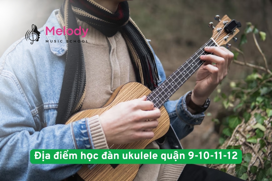 Địa điểm học đàn ukulele quận 9-10-11-12 chât lượng