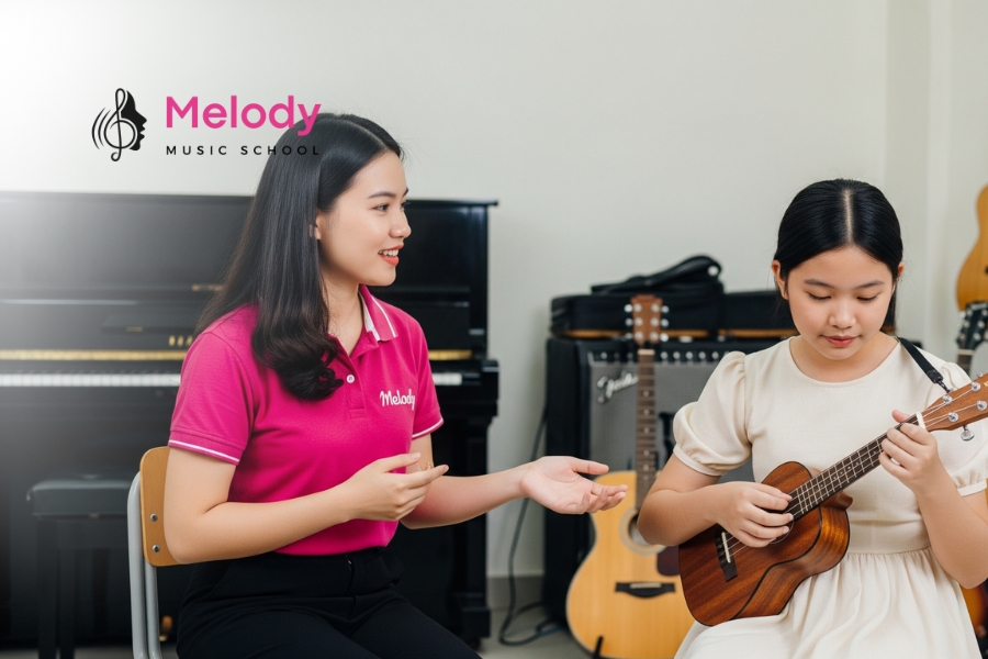 Địa Điểm Học Đàn Ukulele Thủ Đức, Nhà Bè, Bình Chánh 13 Chương trình ukulele tại Melody Thủ Đức, Nhà Bè, Bình Chánh gồm 2 cấp độ với lộ trình bài bản