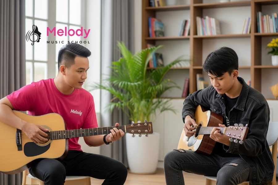 Giá Guitar Cho Người Mới &Amp; Lâu Năm: Bao Nhiêu Hợp Lý? 13 Nhạc Viện Melody cung cấp đàn guitar chất lượng và dịch vụ hỗ trợ uy tín