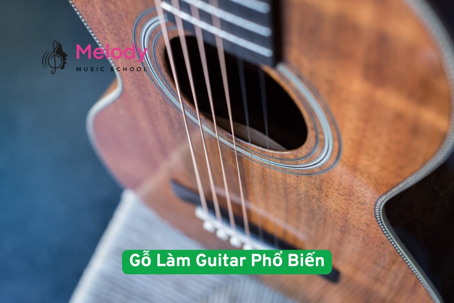 Gỗ Làm Guitar Phổ Biến: Ảnh Hưởng Đến Âm Thanh Ra Sao?