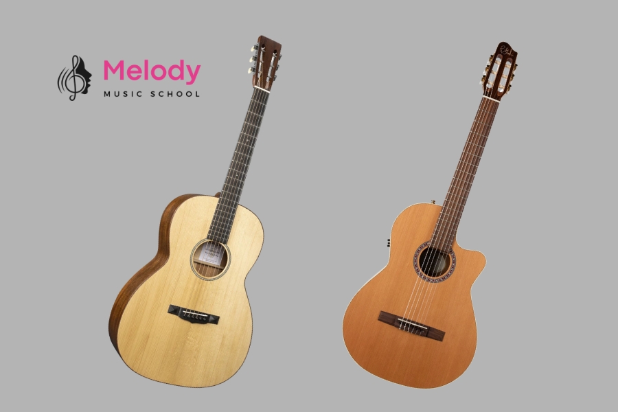 Guitar Acoustic Cho Người Mới: Cách Chọn Hay Nhất 13 Guitar acoustic hợp đệm hát, classic hợp solo cổ điển và tay nhỏ mới học