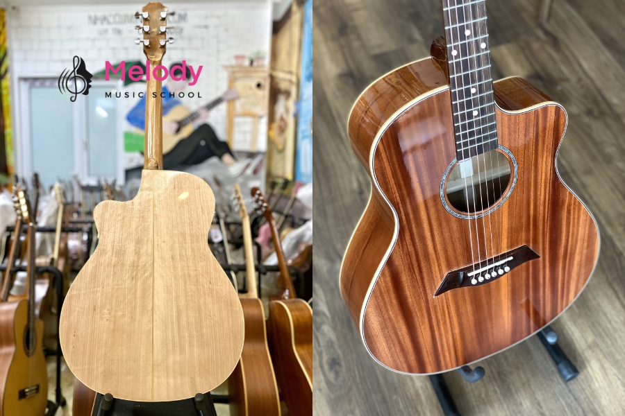 Guitar Gỗ Nguyên Khối Hay Gỗ Ép: Nên Chọn Loại Nào? 8 Gỗ nguyên khối cho âm hay hơn, trong khi gỗ ép phù hợp người mới bắt đầu