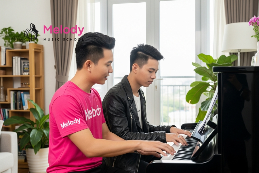 Hướng Dẫn Học Piano Cho Người Mới Bắt Đầu 11 Nhạc Viện Melody đào tạo piano chuyên nghiệp với giảng viên giỏi và chương trình linh hoạt