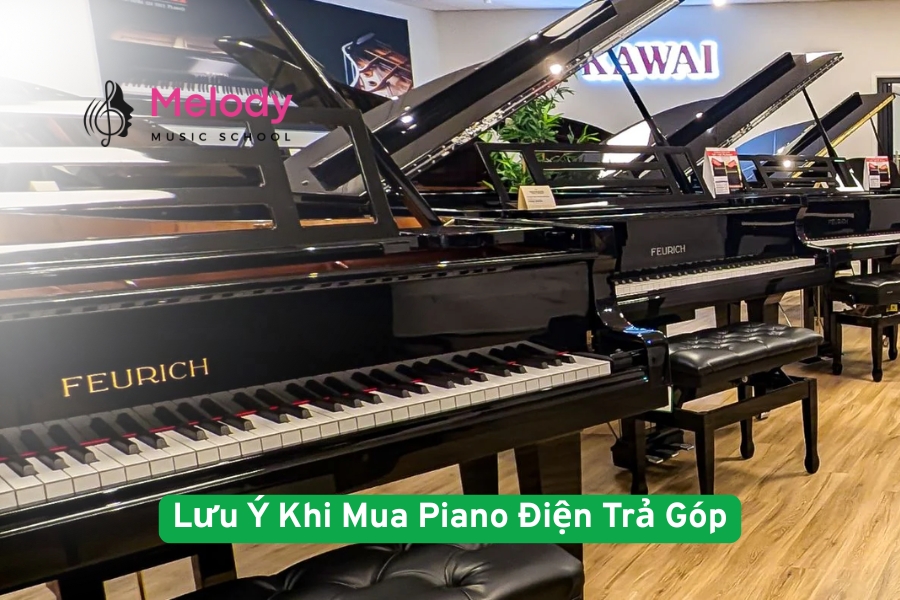 Mua đàn piano điện trả góp cần cân nhắc kỹ để đảm bảo tài chính và chọn đúng sản phẩm