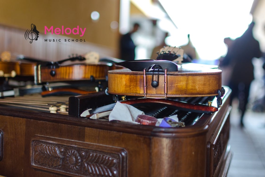 Mẹo Chăm Sóc &Amp; Bảo Quản Violin Đúng Chuẩn 12 Khi chốt đàn bị dính hoặc lỏng, dây cung đứt bất thường hay mặt đàn nứt, cần xử lý đúng cách