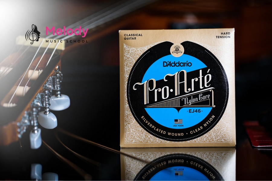 Top Dây Guitar Nylon Tốt Nhất Cho Mọi Trình Độ 2025 12 D'Addario EJ46: Dây căng cao, âm mạnh, lý tưởng cho trình diễn chuyên nghiệp
