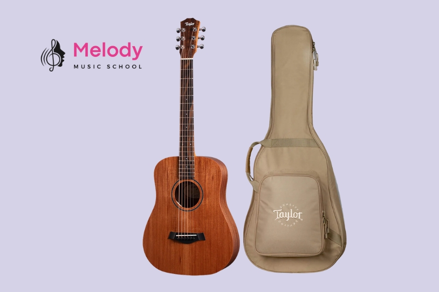 Top 5+ Guitar Acoustic Mini Du Lịch Đáng Mua Nhất 13 Taylor BT1 nhỏ gọn, âm vang tốt, lý tưởng cho tay nhỏ và không gian hẹp