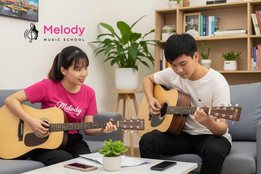Top 5+ Guitar Acoustic Mini Du Lịch Đáng Mua Nhất 19 Học guitar mini không khó hơn guitar thường, thậm chí dễ hơn cho người mới bắt đầu