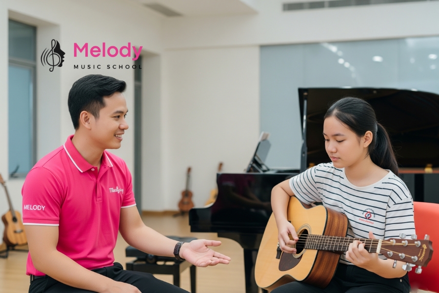Trung tâm Melody đào tạo âm nhạc chuyên nghiệp với giảng viên giàu kinh nghiệm